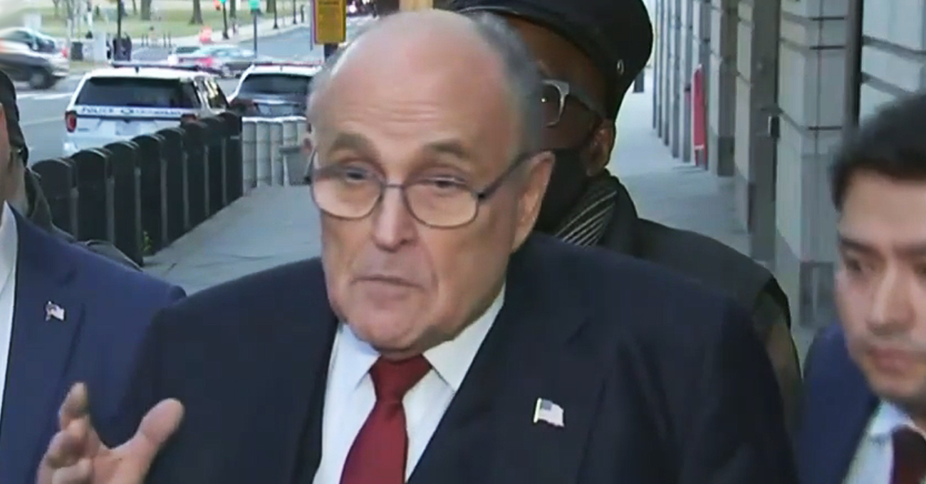 Rudy Giuliani Files For Bankruptcy After Massive Defamation Suit