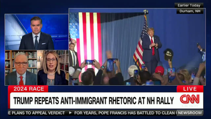'It IS an Appeal To White Supremacists!' CNN Anchor and Analysts Pile On 'Fascist Nazi' Trump Rally