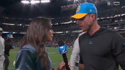 Kaylee Hartung and Brandon Staley