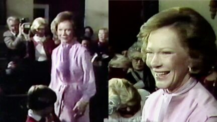 WATCH- First Lady Rosalynn Carter Blows Off Brutal Insult From GOP Rival's Son — With Christmas Cheer