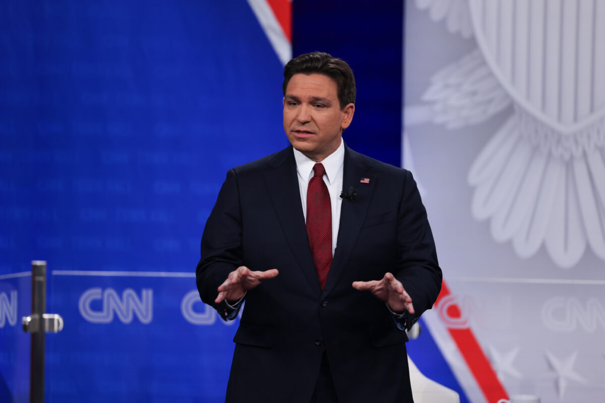 Florida Gov. Ron DeSantis at CNN town hall January 4, 2023
