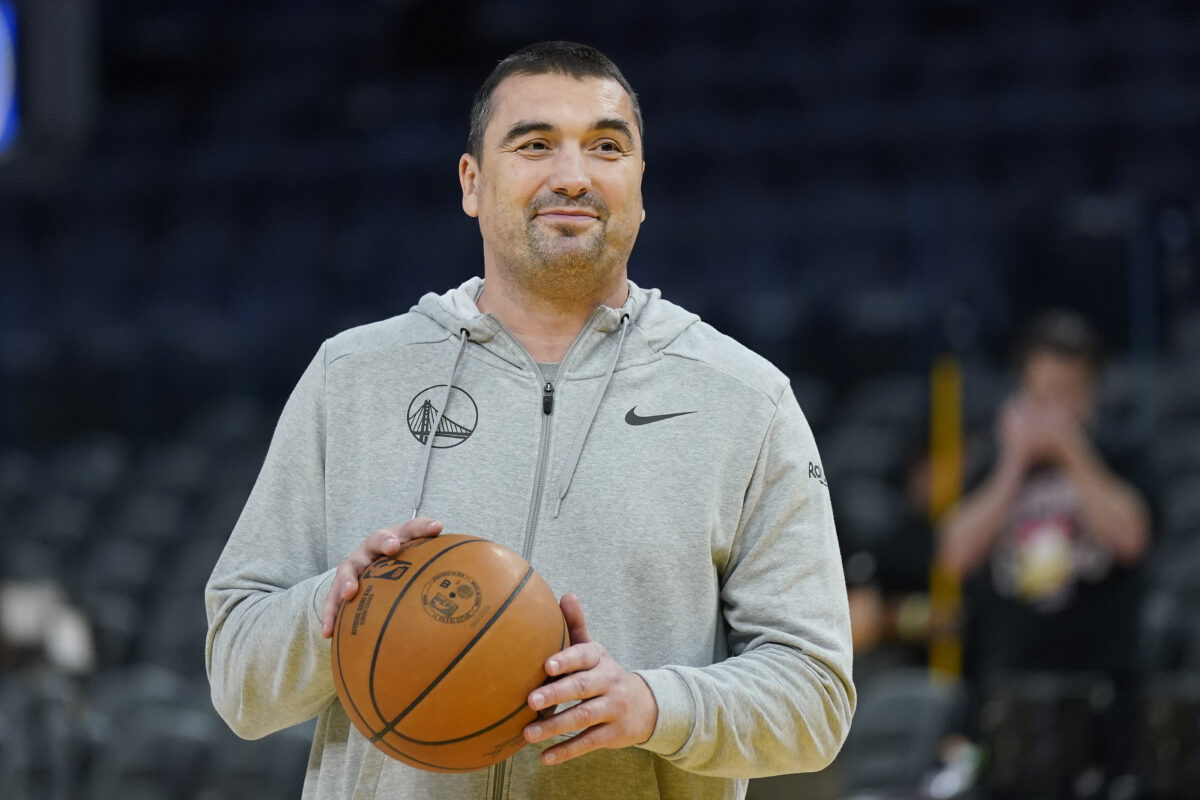 Golden State Warriors assistant coach Dejan Milojevic