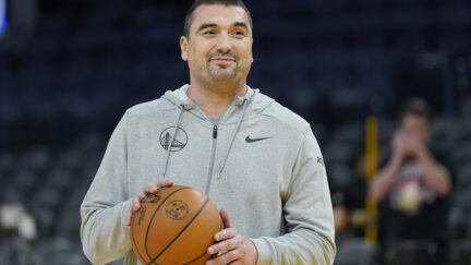 Golden State Warriors assistant coach Dejan Milojevic