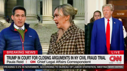 CNN News Central-Trump Courthouse Rant Gets Instant Fack-Check From CNN's John Berman and Paula Reid-2024-01-12