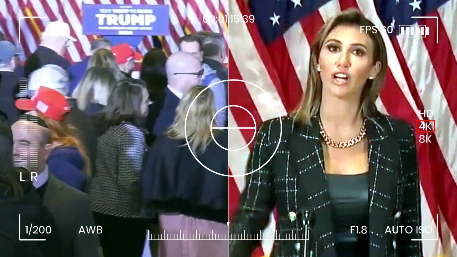 Caught on Camera Trump Lawyer Alina Habba At Campaign Party