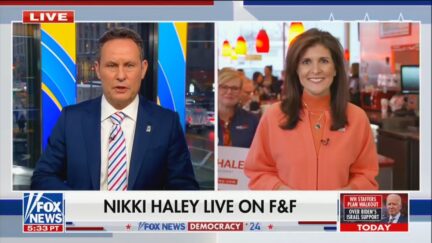 Brian Kilmeade and Nikki Haley