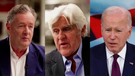 'I'm a Fan!'Jay Leno Pushes Back on Piers Morgan Over Biden Age — Rips Trump For Hoping Economy 'Tanks'