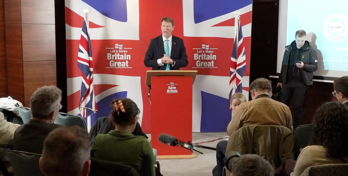 Reform UK Leader Richard Tice Launches Election Bid With Attack On ‘Failed’ Tory Government
