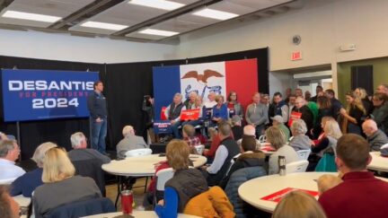 Ron DeSantis in Iowa