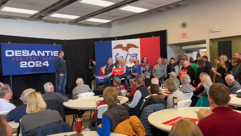 Ron DeSantis in Iowa