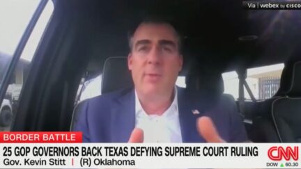 Kevin Stitt on CNN
