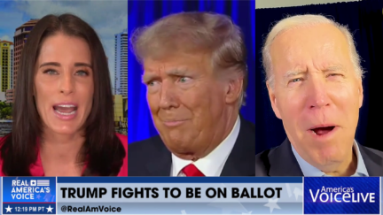 Trump Lawyer Claims GOP Can Argue 'Biden Is Guilty of Insurrection' After Trump Ballot Ban 3 shot