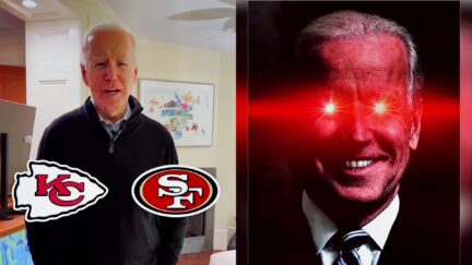 President Joe Biden Jokes About Rigging Super Bowl LVIII Right Before Chiefs Win