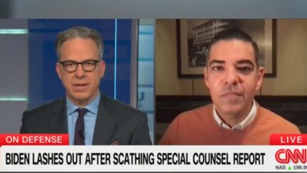 Jake Tapper and Robert Garcia