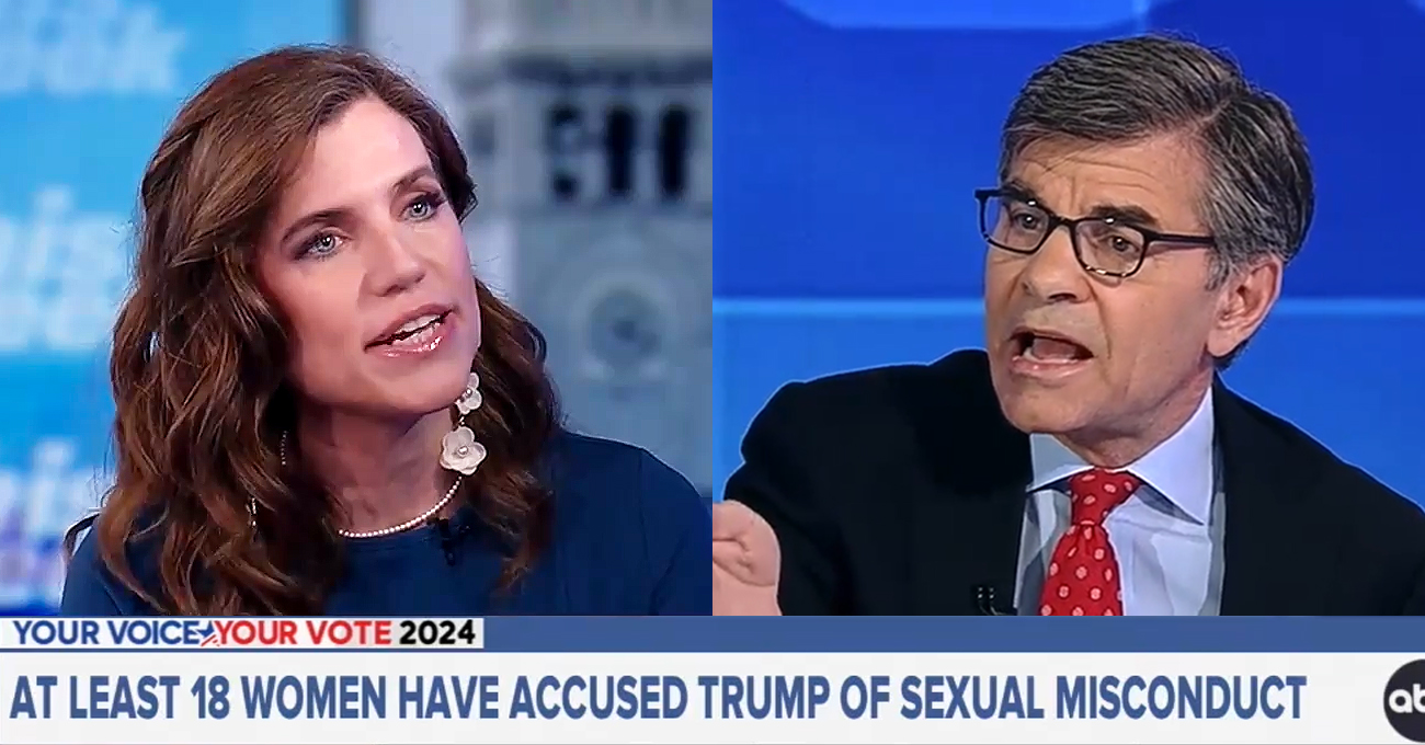 📺 FIREWORKS! George Stephanopoulos Battles Nancy Mace in Explosive Showdown About Her Backing Trump — Despite Jury Finding He’s Liable for Rape (mediaite.com)