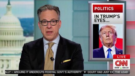 'Oy! That's All I Can Say — Oy!' CNN's Jake Tapper Goes Off On Trump For 'Lashing Out At Jews Who Don't Support Him'