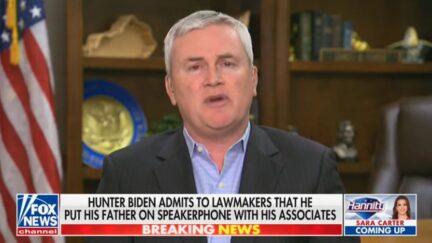 James Comer taking his L