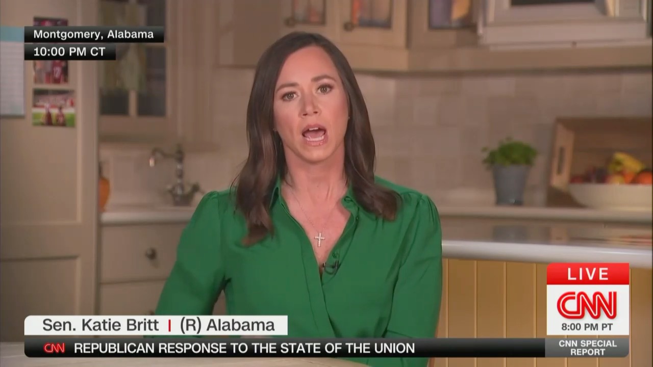 Katie Britt's State Of The Union Response Gets BRUTAL Reviews