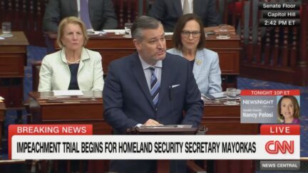 Ted Cruz on Senate floor