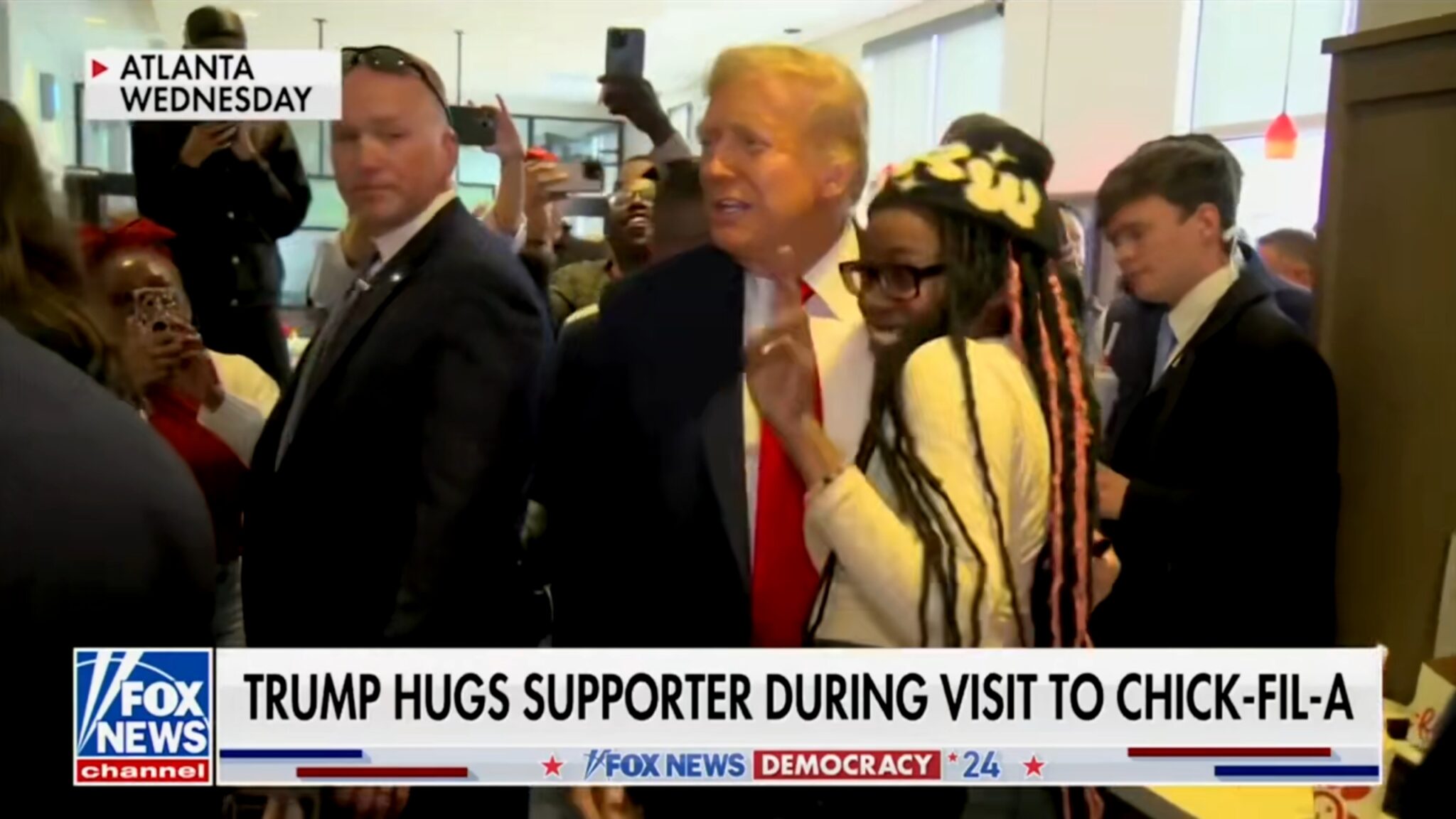 Woman Who Went Viral For Hugging Trump Works For BLEXIT