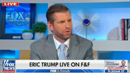 Eric Trump Says Wife Had to Take Over RNC to 'Restore Trust'