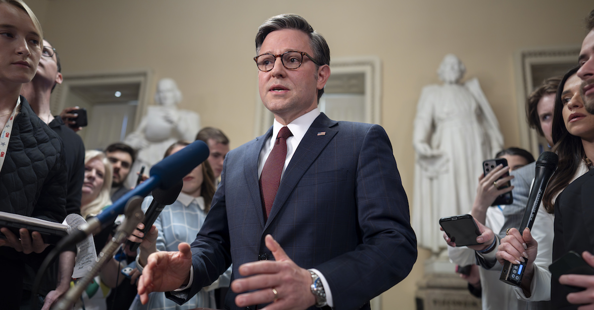 Hugh Hewitt Asks Mike Johnson If He'll Switch Up Committee After Threat to Oust Him