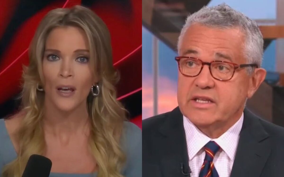 Megyn Kelly and Jeffrey Toobin