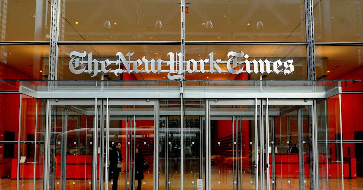 New York Times — And Some of Its Top Reporters — Fires Back At Politico Report Alleging Feud With Biden
