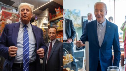 Poll Asks If Trump or Biden Would Win in Hot Dog Eating Contest