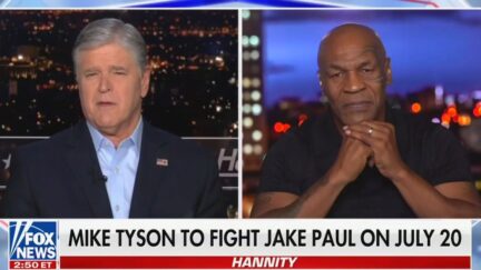 Mike Tyson Tells Hannity He's 'Scared to Death' of Jake Paul Fight