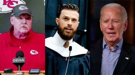 Reporters Grill Chiefs Coach Andy Reid On Butker Speech — Ask If He'll Go To White House After Trashing Biden