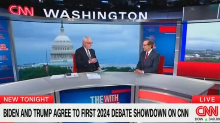 Wolf Blitzer and Chris Wallace