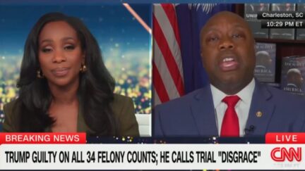 Abby Phillip and Tim Scott