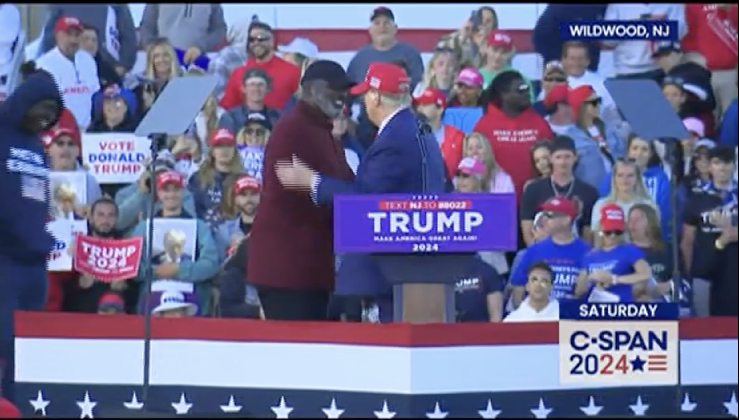 Kevin McCarthy Lauds Trump Rally Visit from Lawrence Taylor