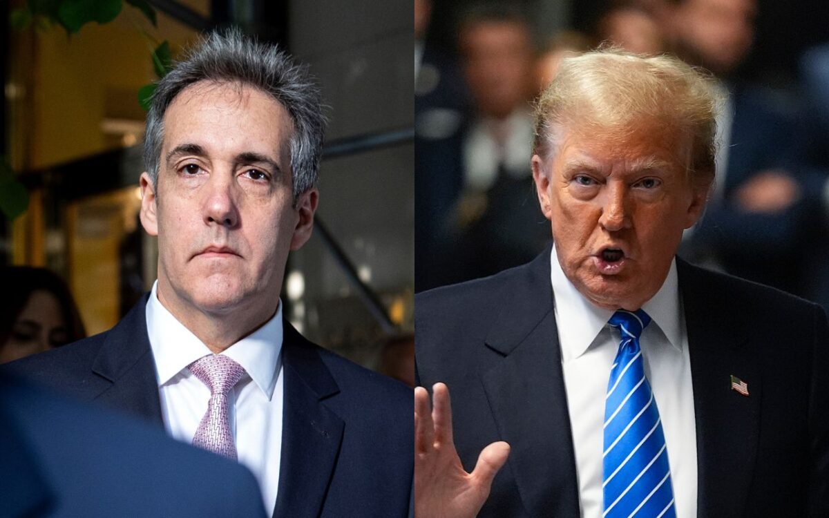 Michael Cohen and Donald Trump