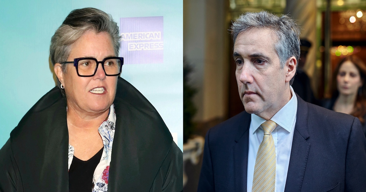 Michael Cohen Has Been Texting Rosie O'Donnell Amid Testimony