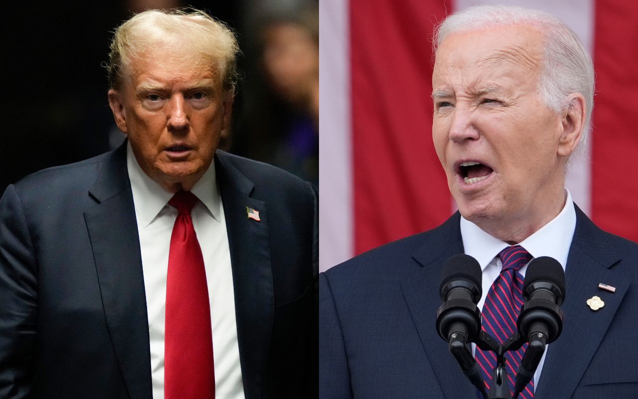 Trump and Biden