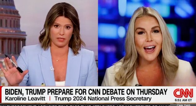 📺 CNN Anchor Dumps Trump Flack For Attacking Jake Tapper and Dana Bash In Stunning Trainwreck (mediaite.com)