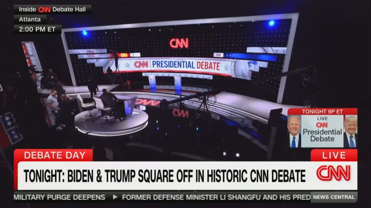CNN debate stage