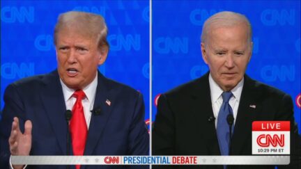 Donald Trump and Joe Biden