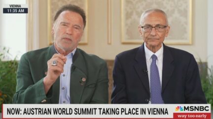 Arnold Schwarzenegger Says 'Climate Change Dialogue' Not Working