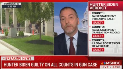 Chuck Todd Calls Hunter Biden Guilty Verdict a 'Really Good Day for the American System'