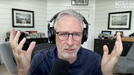 Jon Stewart Says His Kids Wouldn't Be Here If Anti-IVF Republicans Had Their Way