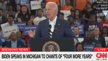 Joe Biden in Detroit