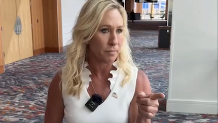 Marjorie Taylor Greene Loses It on Reporter