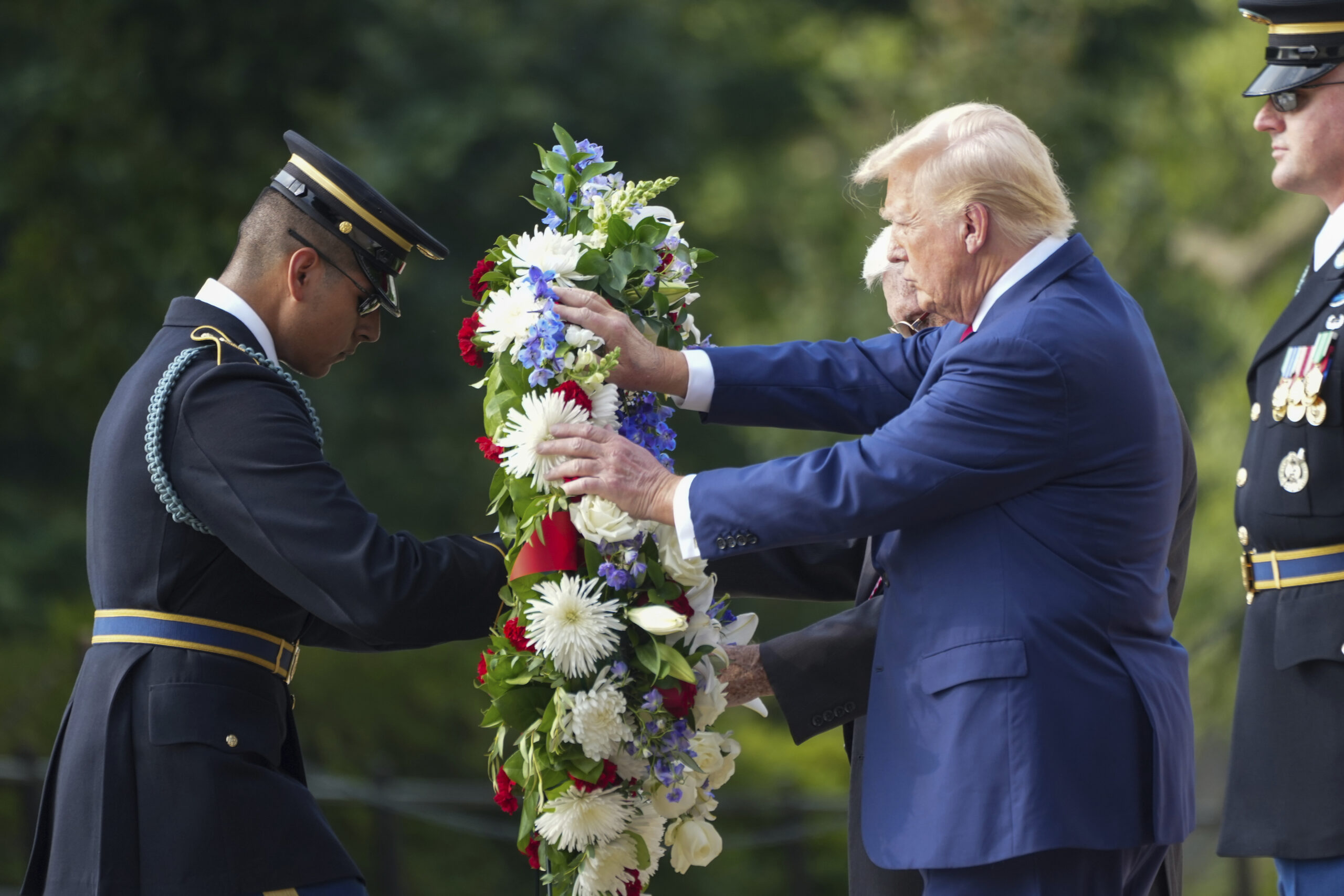 Trump Staffers Who Reportedly ‘Pushed Aside’ Cemetery Worker Identified