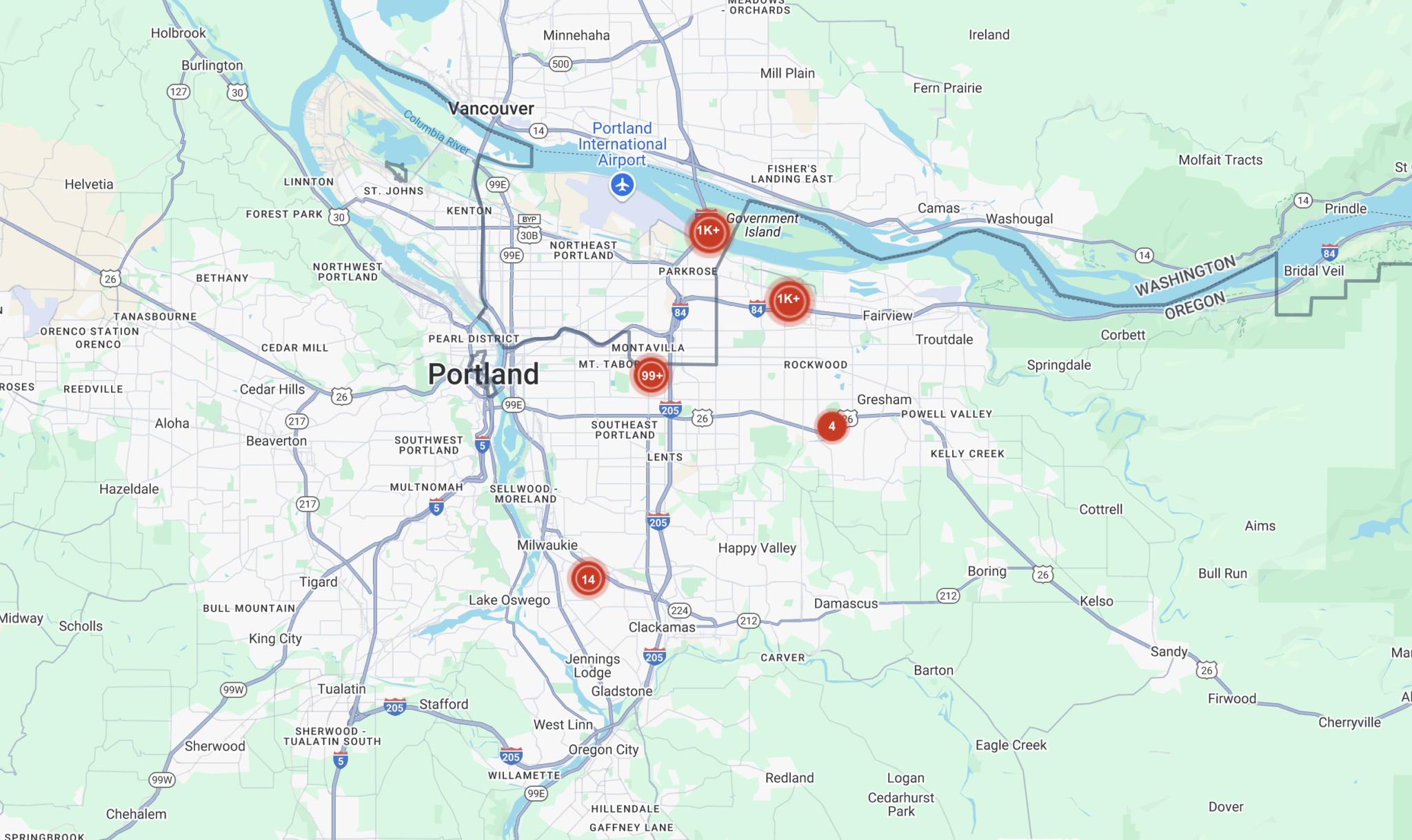 FIERY Plane Crash in Portland Suburb Causes Power Outages