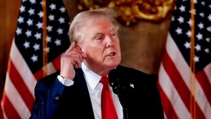 Trump asked about shooting