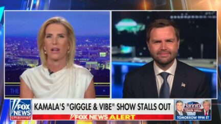 Laura Ingraham and JD Vance