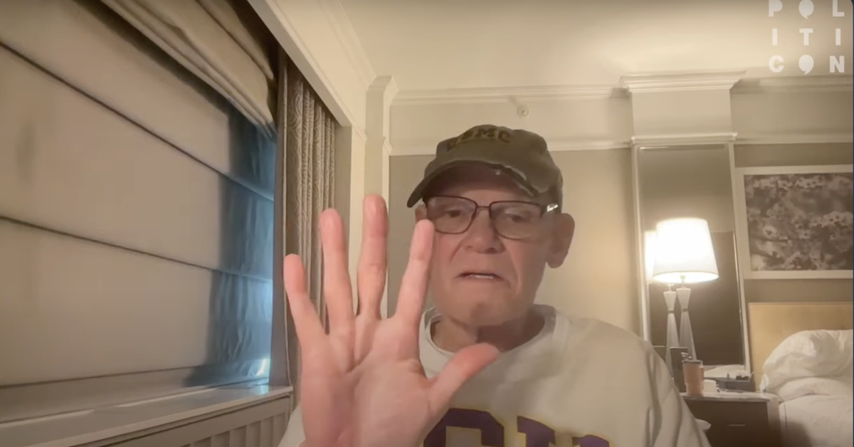 James Carville Goes On Wild Anti-Trump Rant